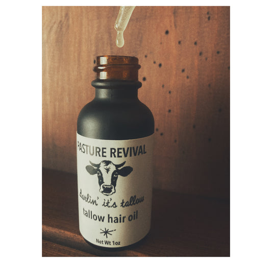 tallow hair oil